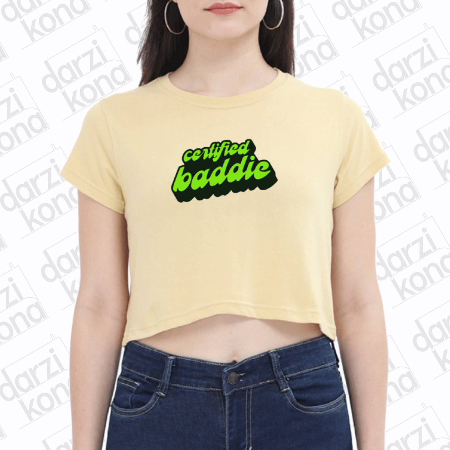 Certified Baddie Crop Top