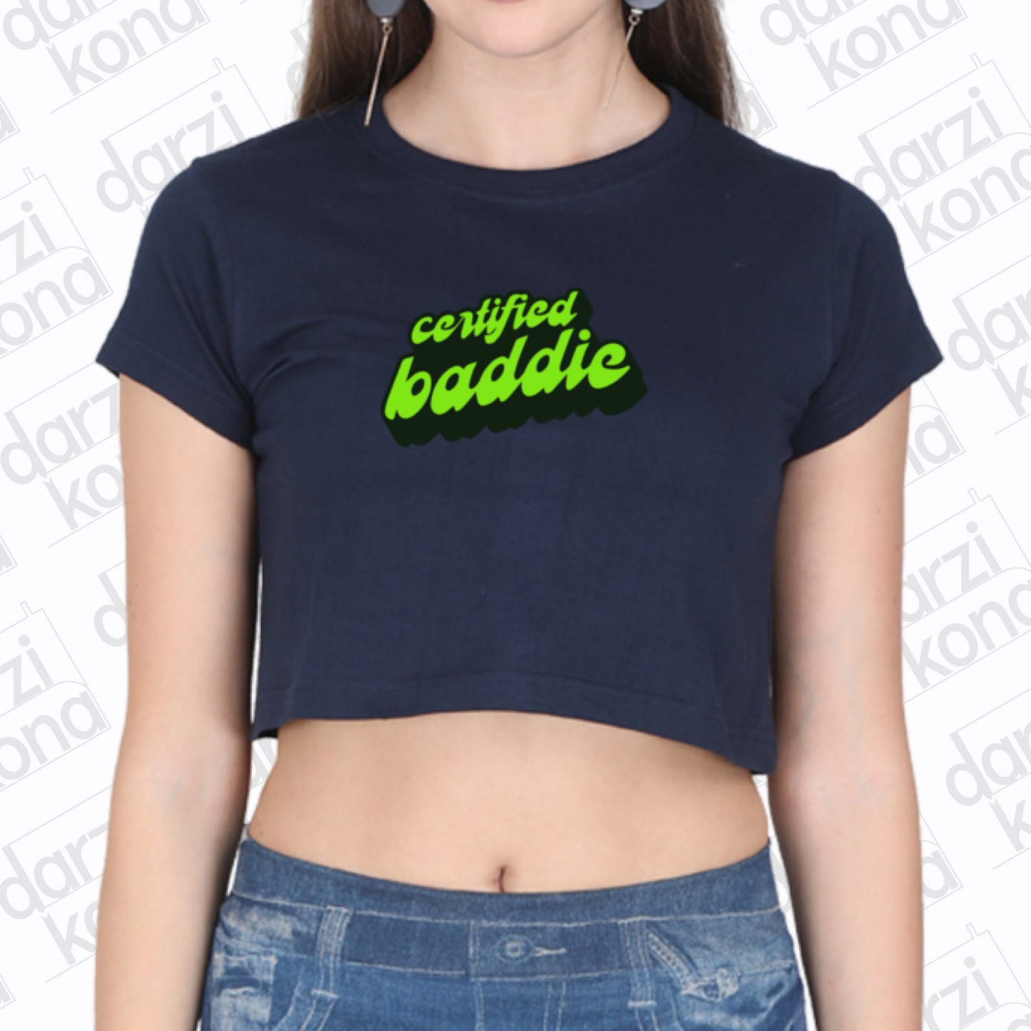 Certified Baddie Crop Top