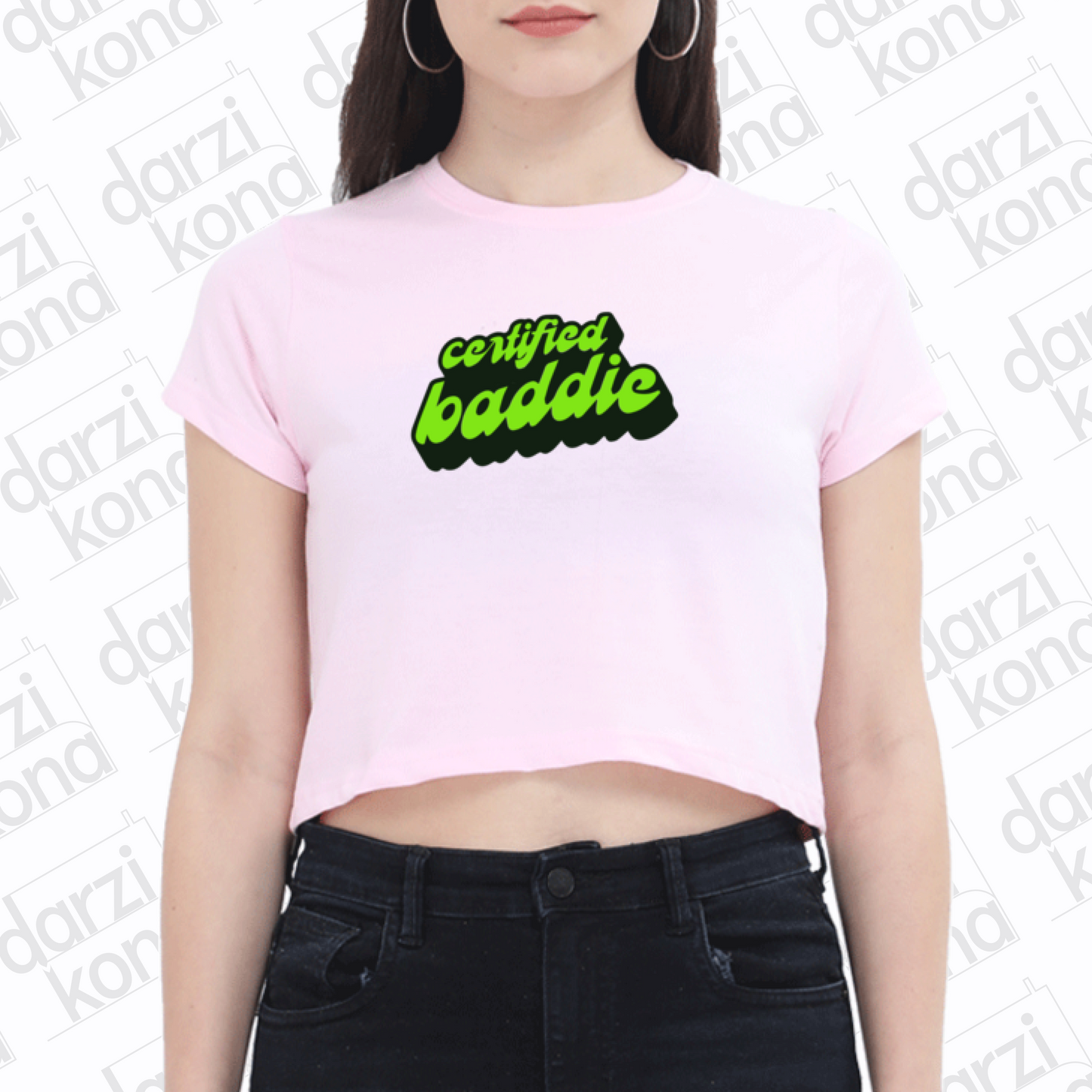 Certified Baddie Crop Top