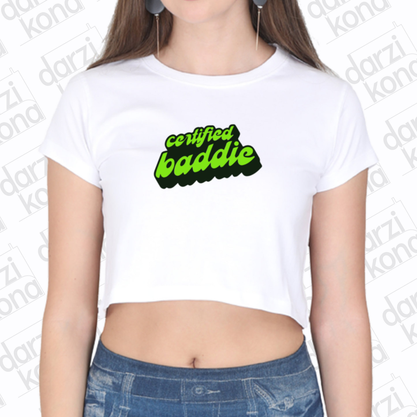 Certified Baddie Crop Top