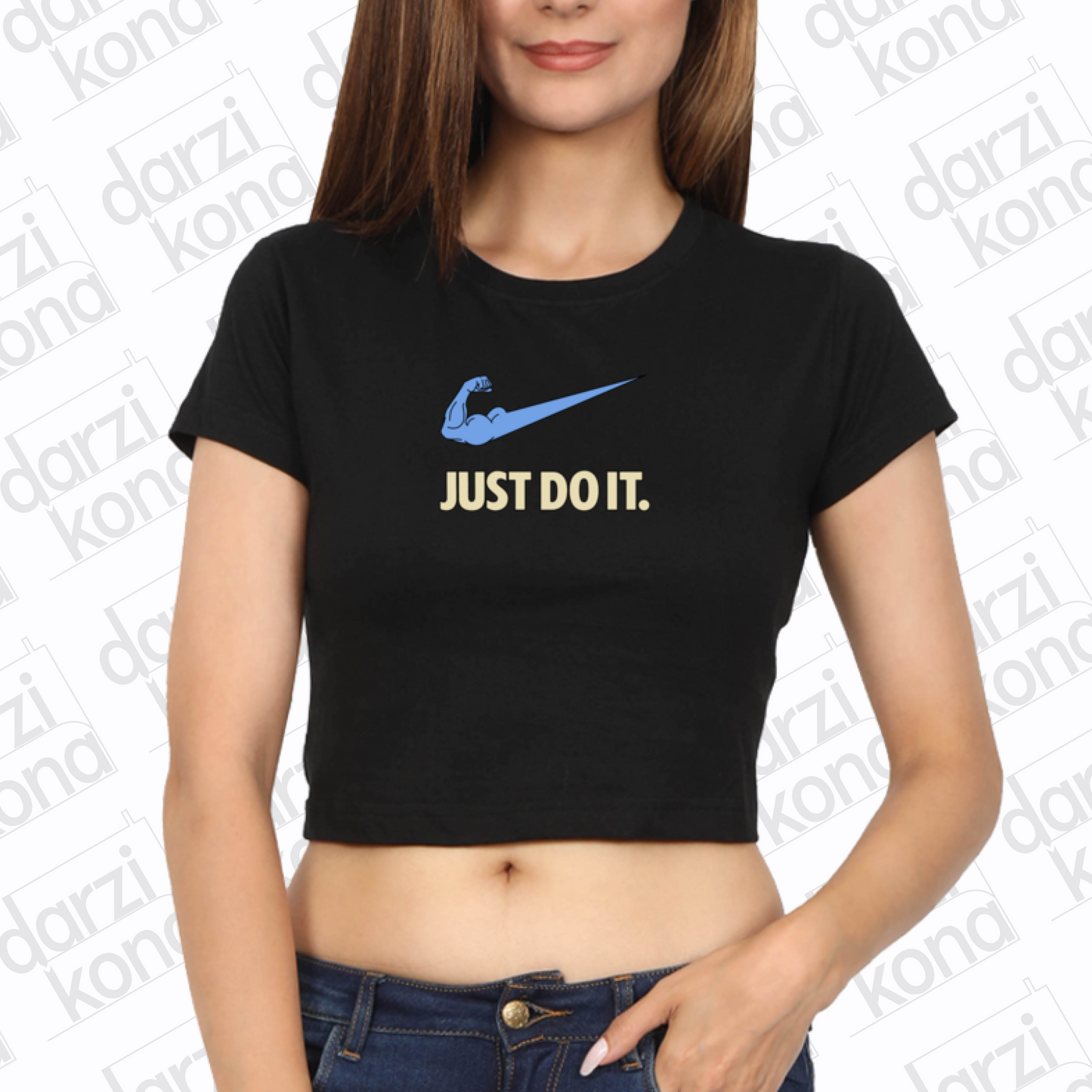 Just Do It Crop Top