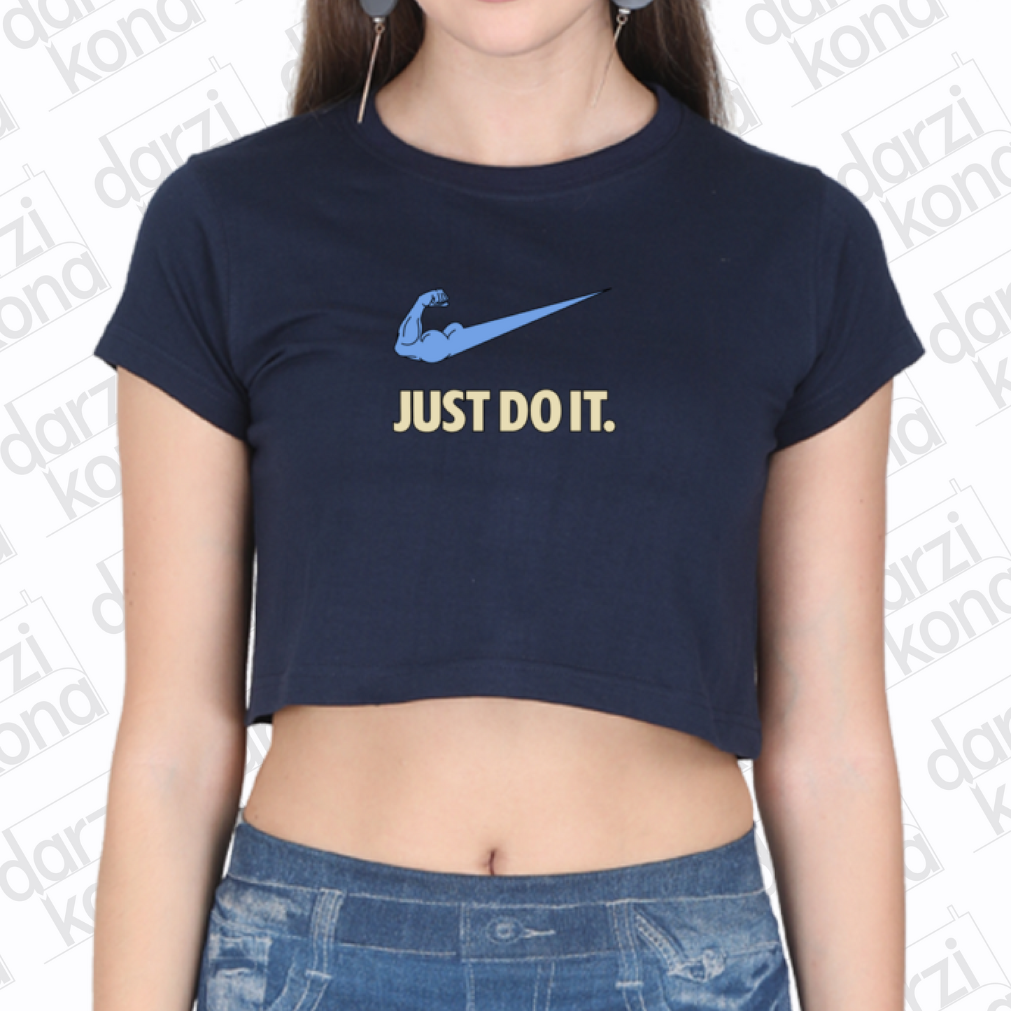 Just Do It Crop Top