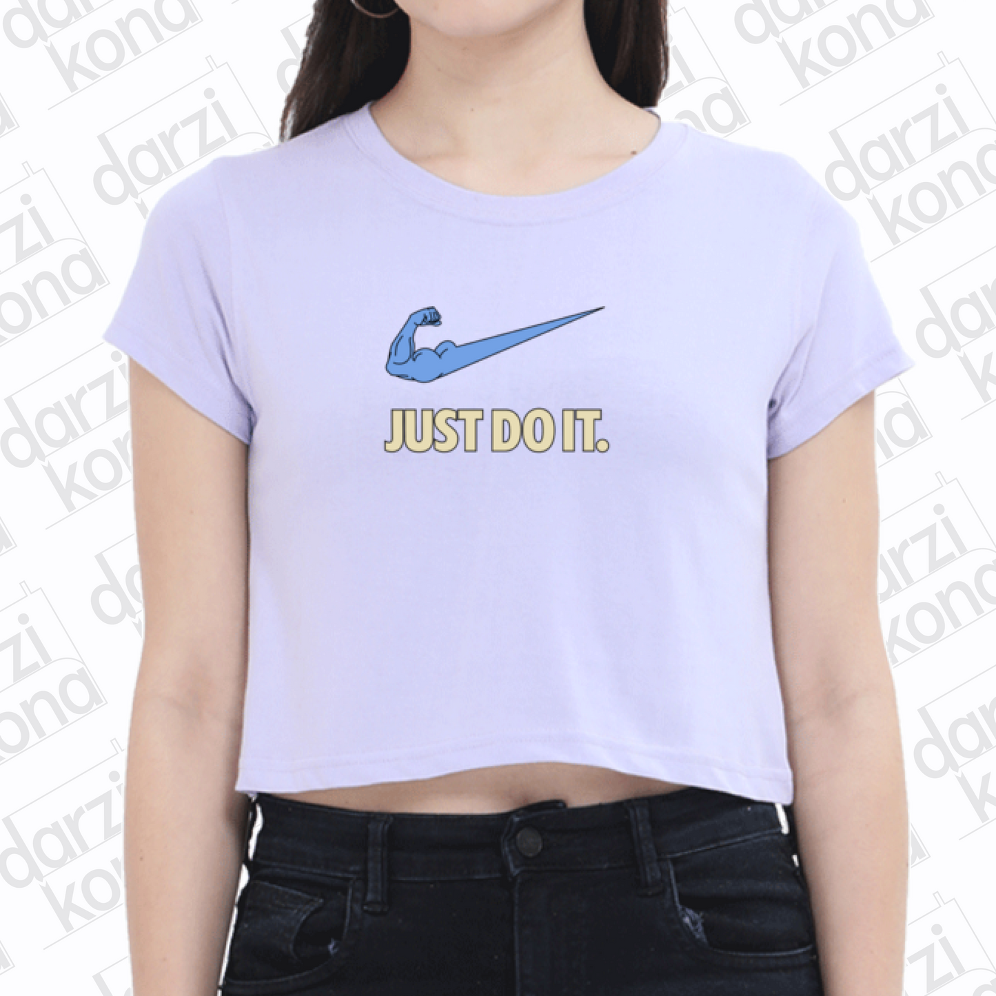 Just Do It Crop Top