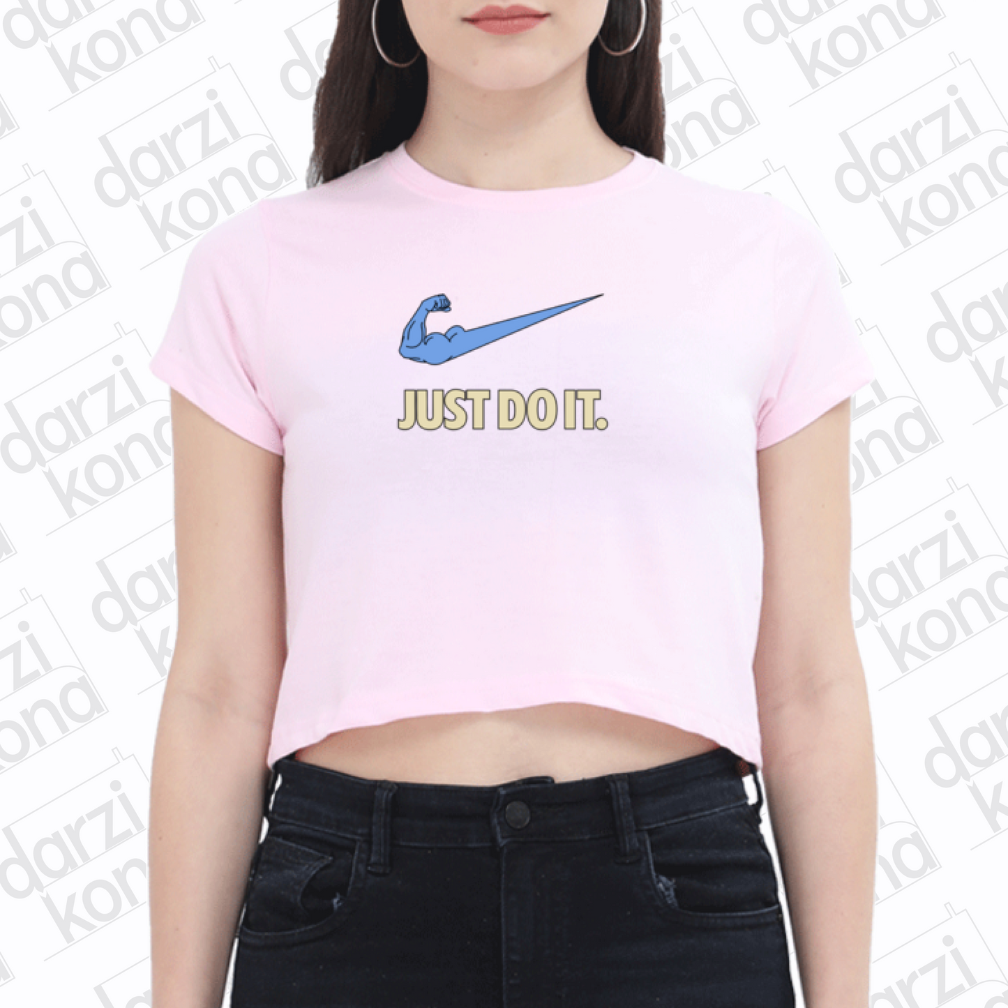 Just Do It Crop Top