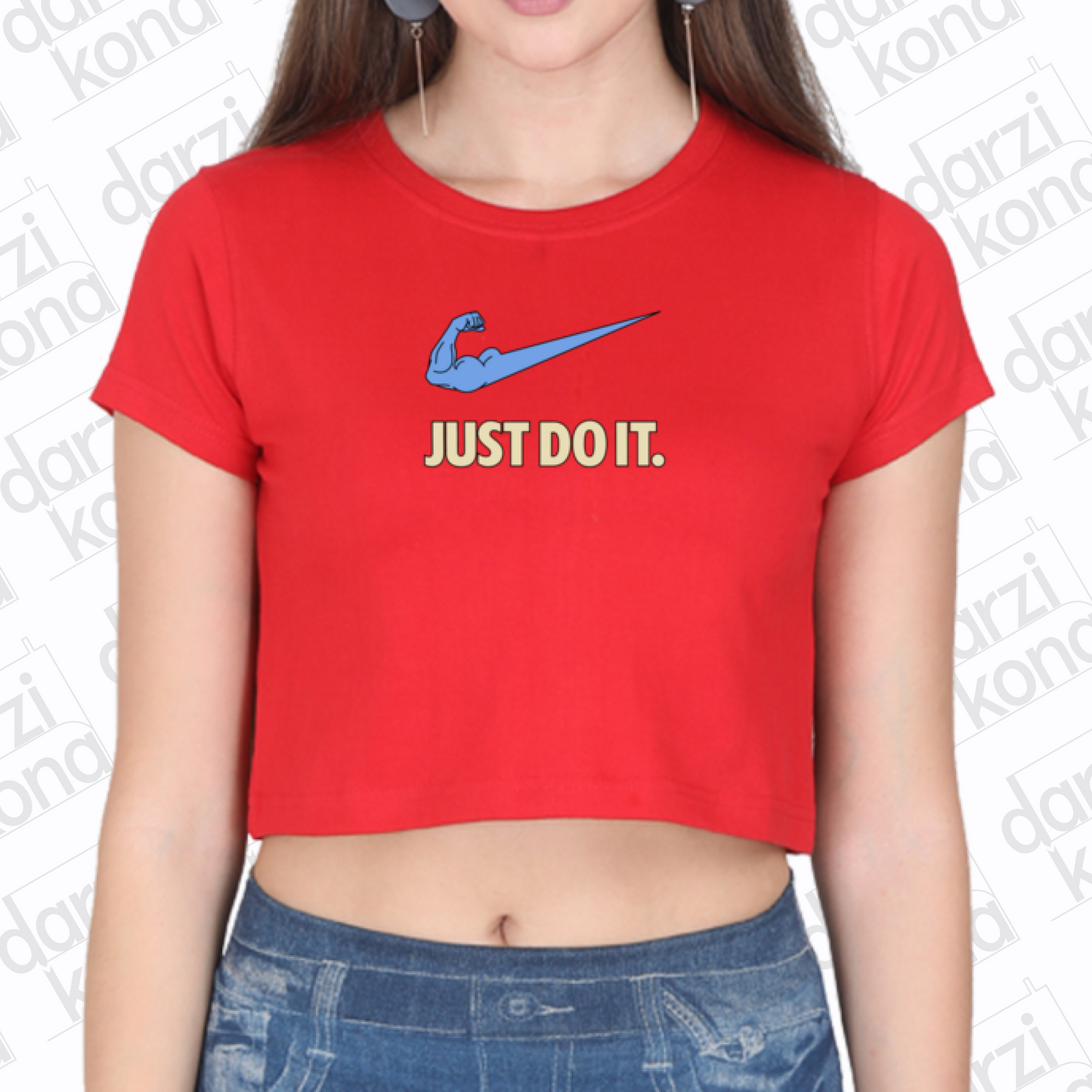 Just Do It Crop Top