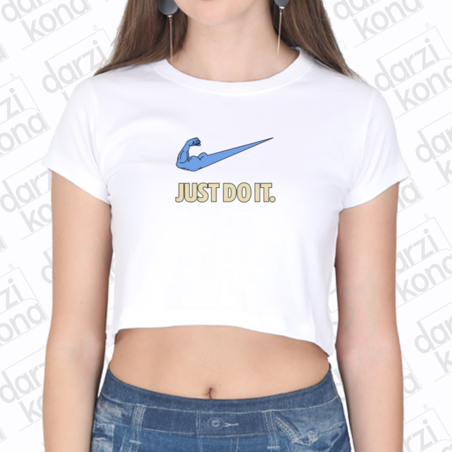 Just Do It Crop Top