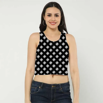 Motif Crop Top