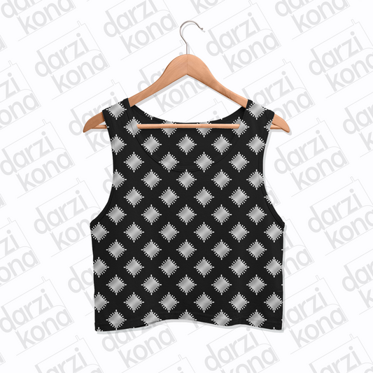 Motif Crop Top