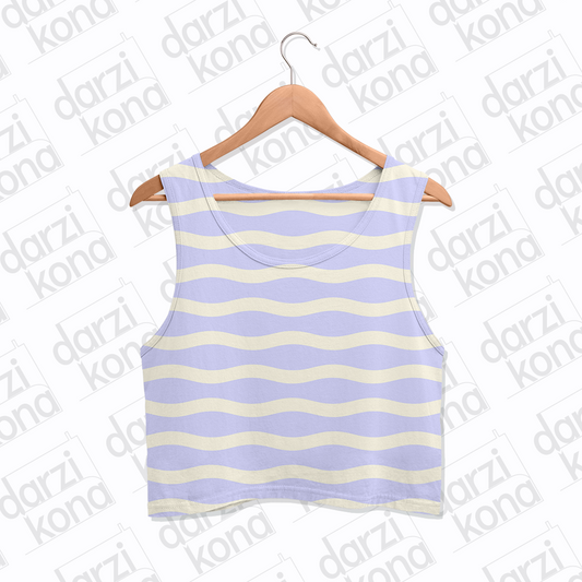 Periwinkle Crop Top