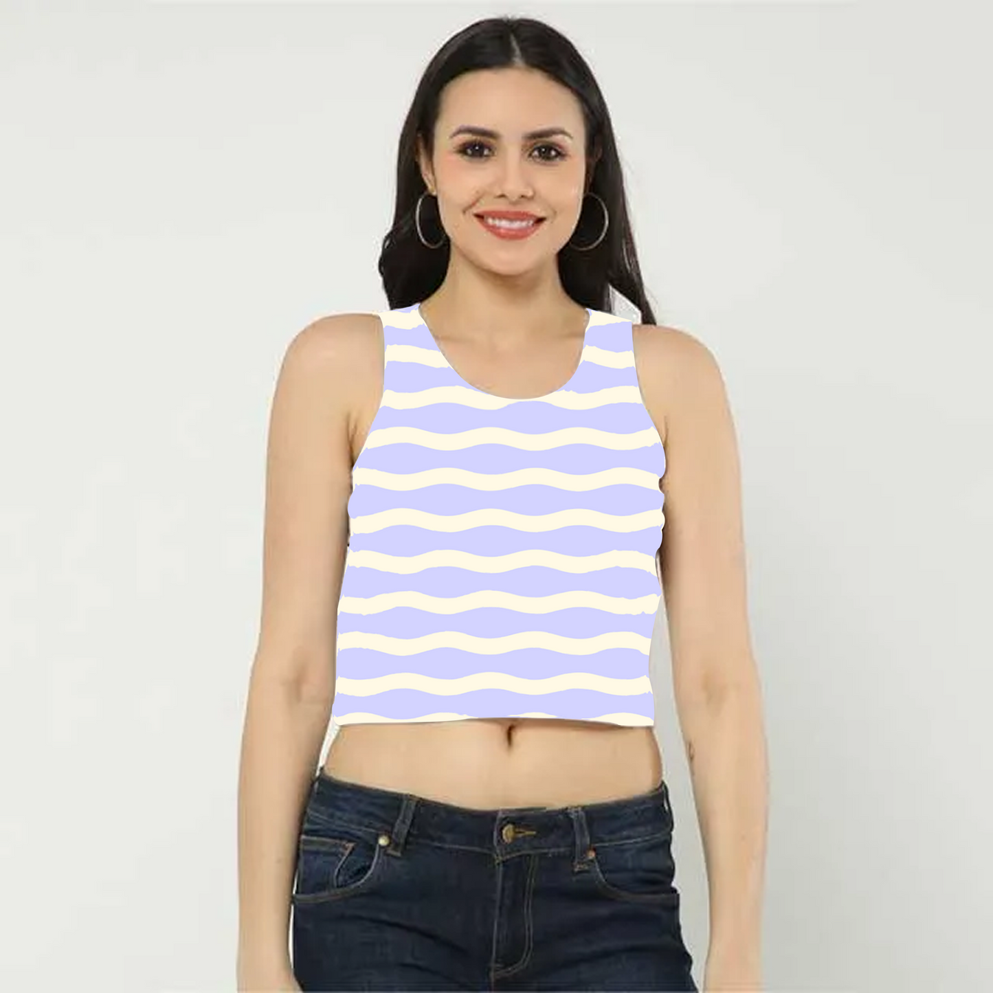 Periwinkle Crop Top