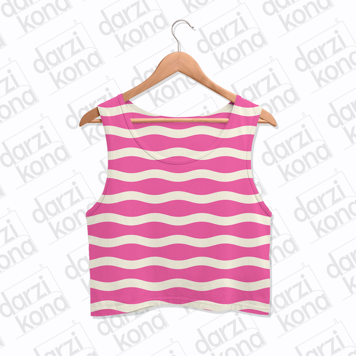 Rose Bonbon Crop Top