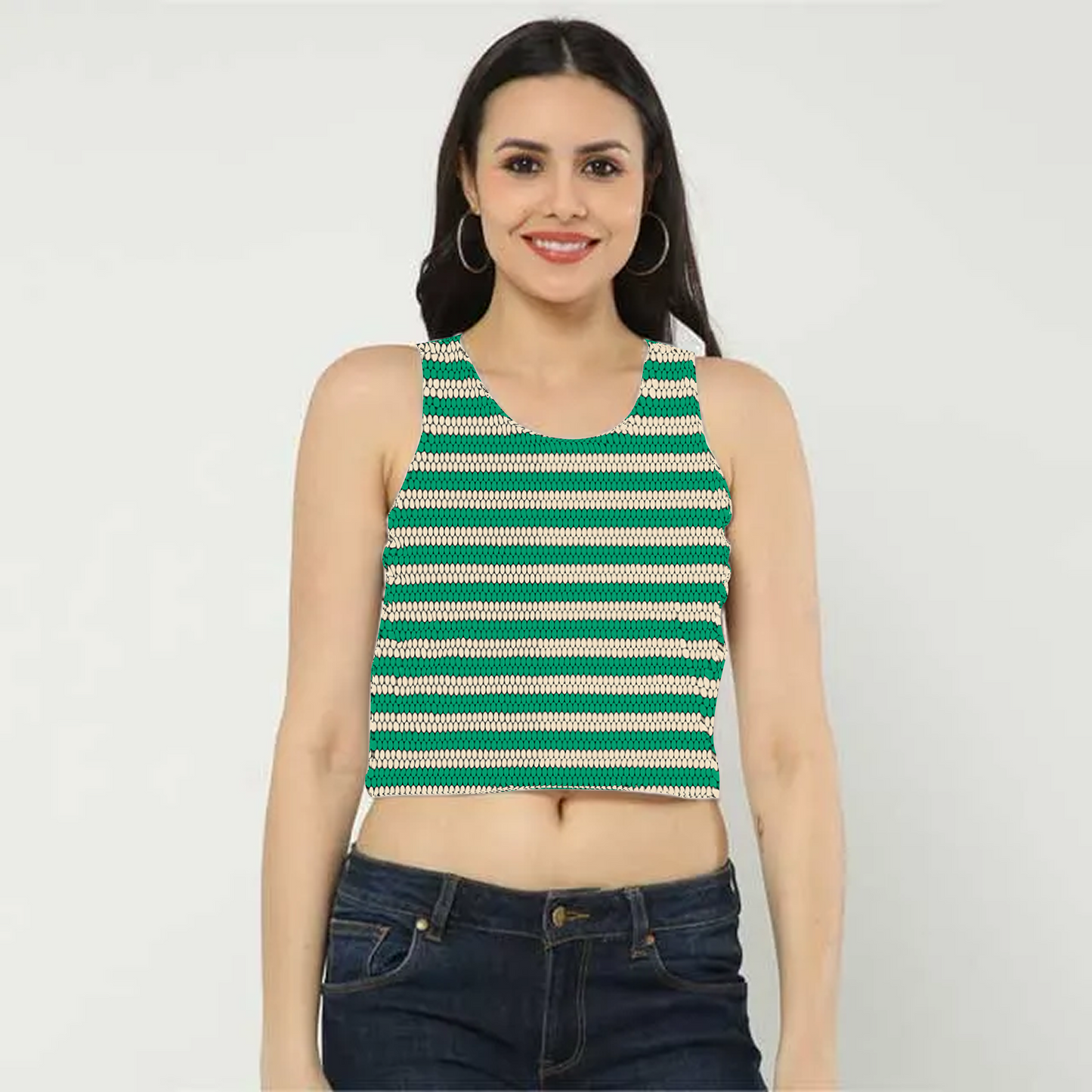 Wimbledon Crop Top